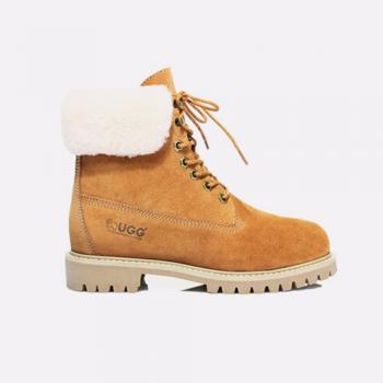 ever australia ugg 女款皮毛一体羊毛马丁靴