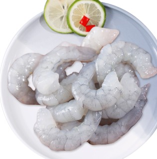  大号翡翠生虾仁 南美白青虾仁 500g *3件
