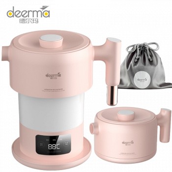 6期免息：Deerma 德尔玛 DEM-DH206 可折叠电水壶