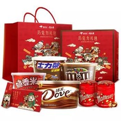 新年好礼：Dove 德芙 福禄寿喜财 年货大礼包 1304g *2件