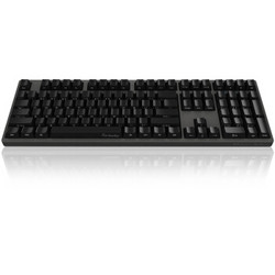 AKKO Ducky Zero 3108 PBT 机械键盘 108键 cherry 樱桃轴 茶轴 黑色 