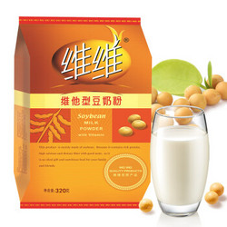 凑单品、PLUS会员：维维 豆浆粉 维他型原味 320g