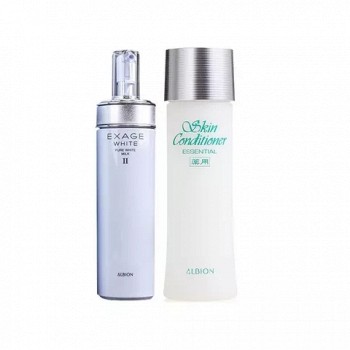 双11预售: albion 奥尔滨 健康水 330ml   莹白渗透乳 ii号 200ml   5