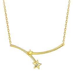 CHOW TAI FOOK 周大福 星愿系列 U159272 18K金钻石项链