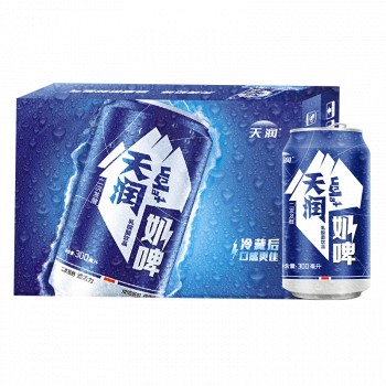 TERUN 天润 奶啤乳酸菌风味牛奶饮品 300ml*12罐*2箱+佳丽奶啤 330ml*12罐 