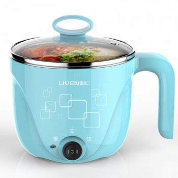 限地区：LIVEN 利仁 HG-X1000 电火锅 1L 蓝色 