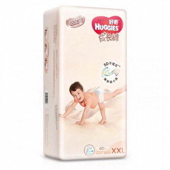 HUGGIES 好奇 铂金装 成长裤 XXL 40片 *3件