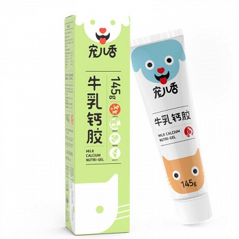 宠儿香 牛乳钙犬猫通用营养膏 145g 