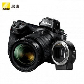 12期免息： Nikon 尼康 Z6 全画幅 微单相机 套机（24-70mm + FTZ转接环） 