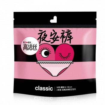 kotex 高洁丝 夜安裤 夜用裤型卫生巾 S-M 2片 *9件