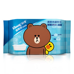 京东PLUS会员、凑单品： Kleenex 舒洁 湿厕纸 40片 *2件 