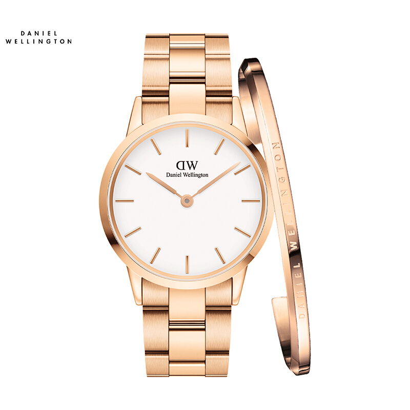 丹尼尔惠灵顿（DanielWellington）DW手表36mm白盘金边欧美时尚男