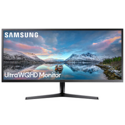 SAMSUNG 三星 S34J550WQC 34英寸 VA显示器（3440x1440） 