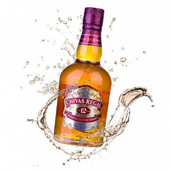 CHIVAS 芝华士 12年苏格兰威士忌 500ml+赠50ml 小酒版