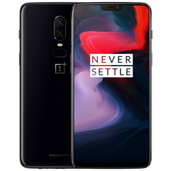 OnePlus 一加手机6 8GB+128GB 亮瓷黑 尼龙壳套装