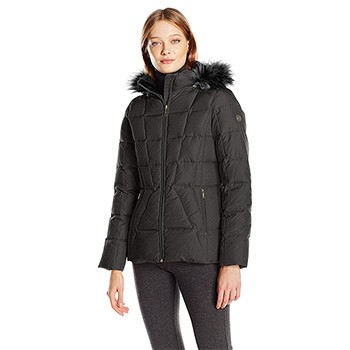 Calvin Klein   Down Puffer Short Coat女士短款羽绒服