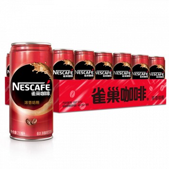 Nestle 雀巢 香浓口味咖啡饮料 210ml *24罐