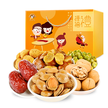 新年好礼：姚太太 捧福坚果礼盒 1692g